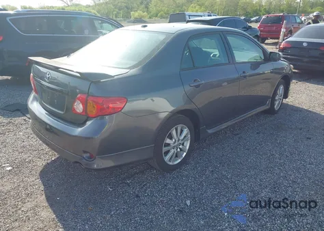 2010 Toyota Corolla S from USA, damaged, VIN 2T1BU4EE0AC423869